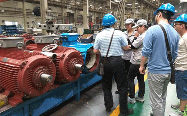 西安泰富西瑪電機(jī)開展安全月安全生產(chǎn)大檢查。