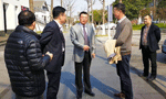 西瑪電機(jī)公司總經(jīng)理?xiàng)钐炖麍A滿完成對華東市場的考察。——西安博匯儀器儀表有限公司